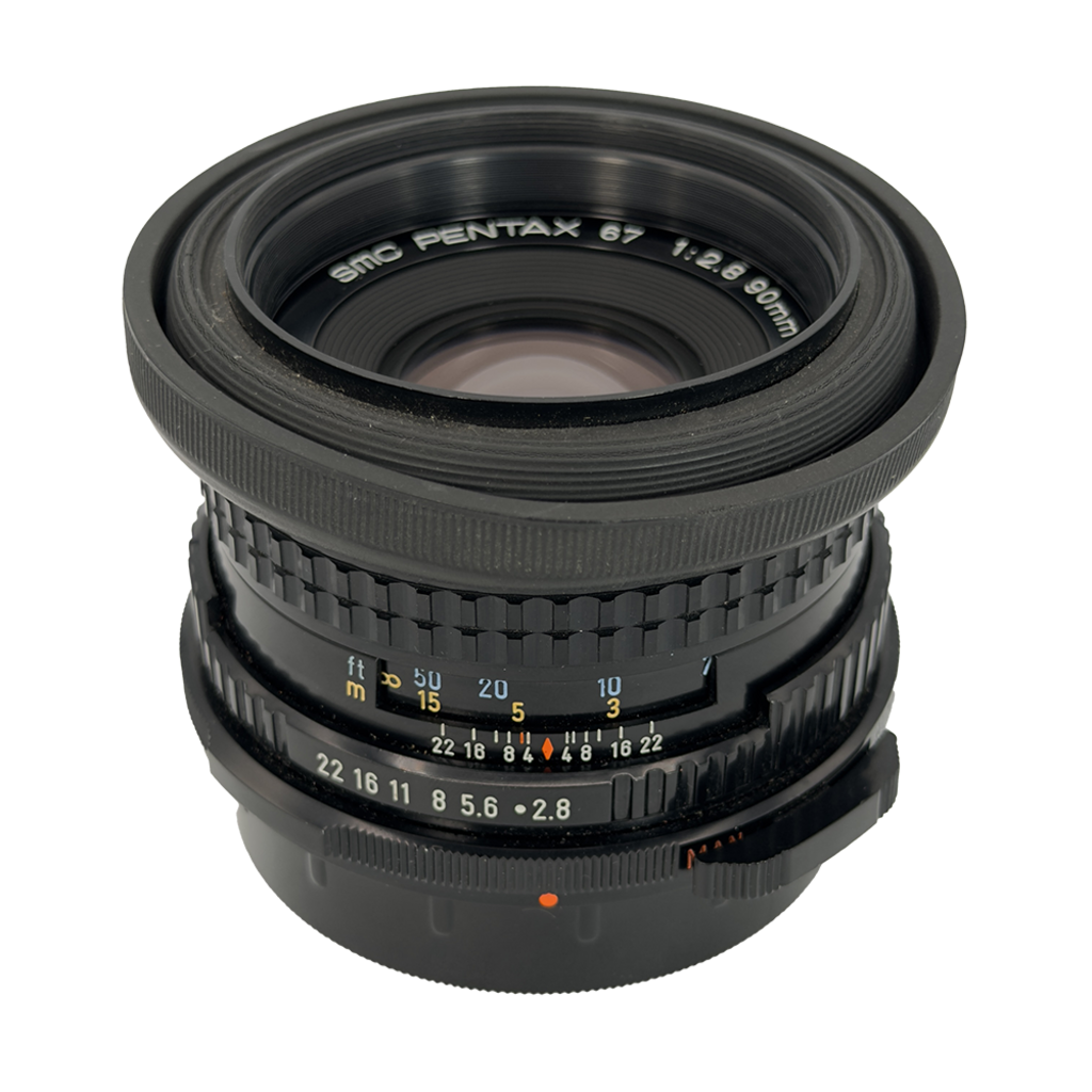 Pentax SMC 67 90mm f/2.8 Medium Format Film Lens