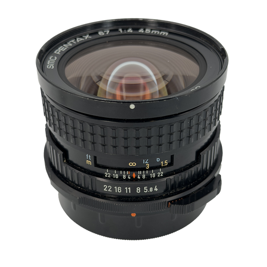Pentax SMC 67 45mm f/4 Medium Format Film Lens