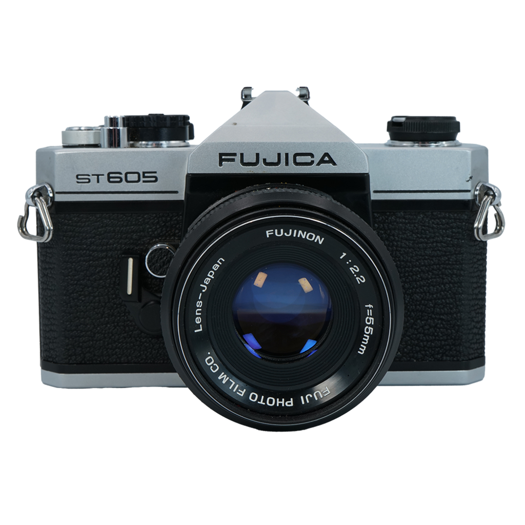 Fujica ST-605 35mm Film Camera w/ Fujinon 55mm f/2.2 Film Lens