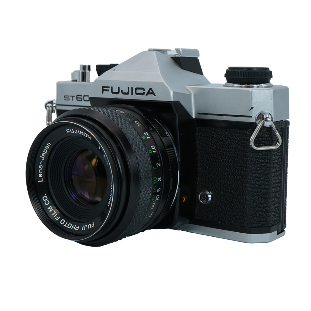 Fujica ST-605 35mm Film Camera w/ Fujinon 55mm f/2.2 Film Lens