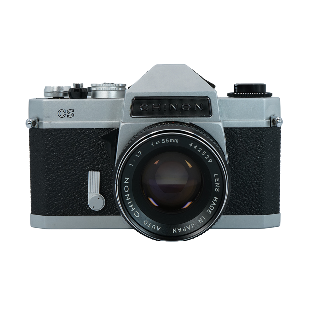 Chinon CS 35mm M42-Mount Film Camera with Chinon 55mm f/1.7 Lens