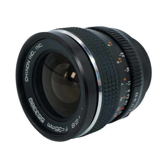 Auto Chinon 35mm f/2.8 35mm Film Lens