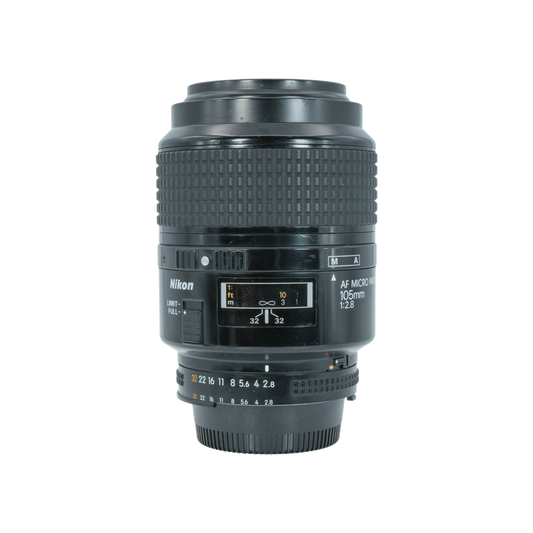 Nikon Nikkor 105mm f/2.8 AF Micro DSLR Lens for Nikon F-Mount