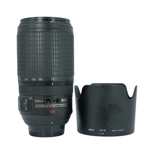 Nikon Nikkor AF-S 70-300mm f/4.5-5.6 G ED DSLR Lens for Nikon F-Mount