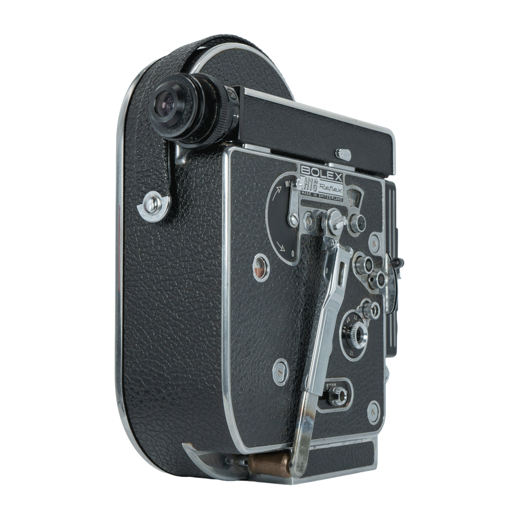Bolex H16 Reflex 16mm Cine Film Camera with Kern-Paillard Vario-Switar 18-86mm f/2.5