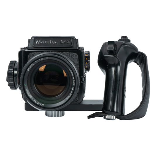 Mamiya 645 Medium Format Film Camera with Mamiya 80mm f/1.9 Sekor Medium Format Prime Lens