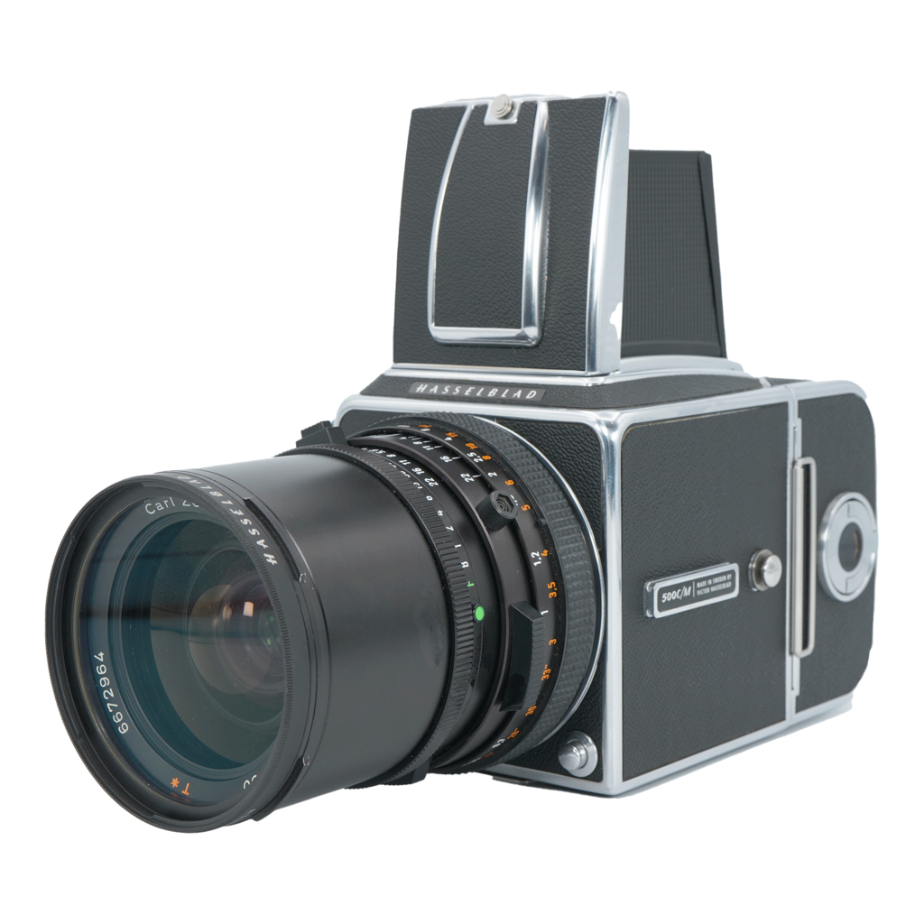 Hasselblad 500 C/M Medium Format Film Camera Kit with 50mm f/4 Lens