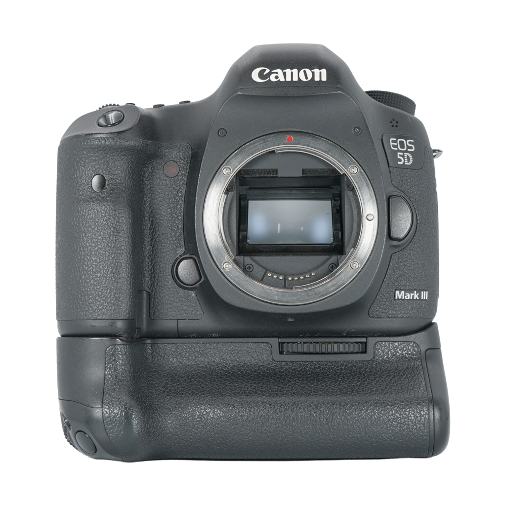Canon 5D MK III Full-frame DSLR Camera with Canon BG-E11 Battery Grip