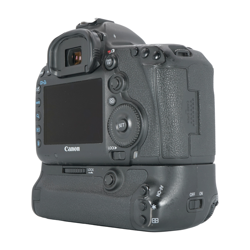 Canon 5D MK III Full-frame DSLR Camera with Canon BG-E11 Battery Grip