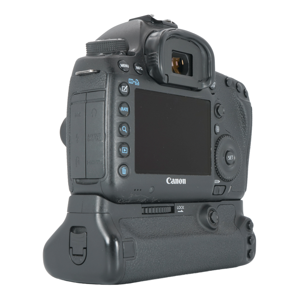 Canon 5D MK III Full-frame DSLR Camera with Canon BG-E11 Battery Grip