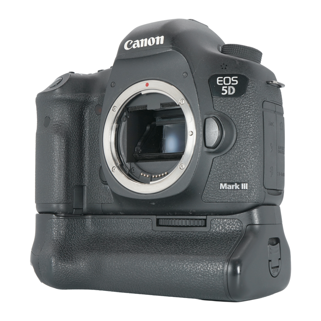 Canon 5D MK III Full-frame DSLR Camera with Canon BG-E11 Battery Grip