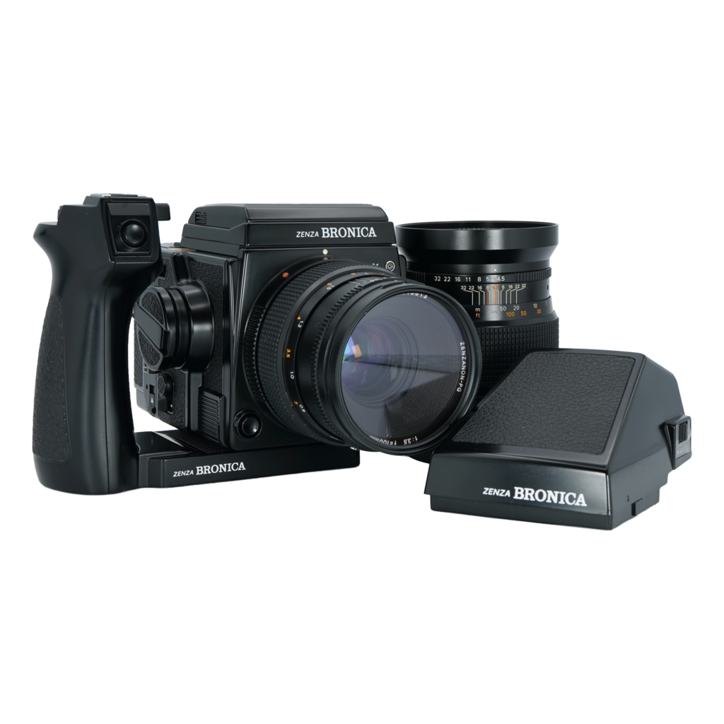 Zenza Bronica GS-1 Medium Format Kit with 100mm f/3.5 & 200mm f/4.5