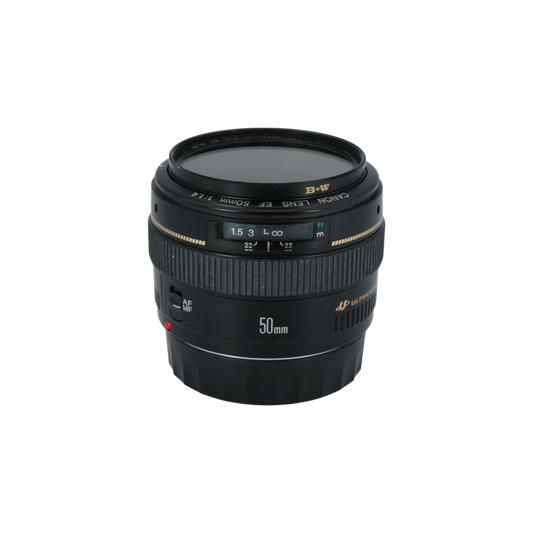 Canon EF 50mm f/1.4 Full Frame DSLR Prime Lens