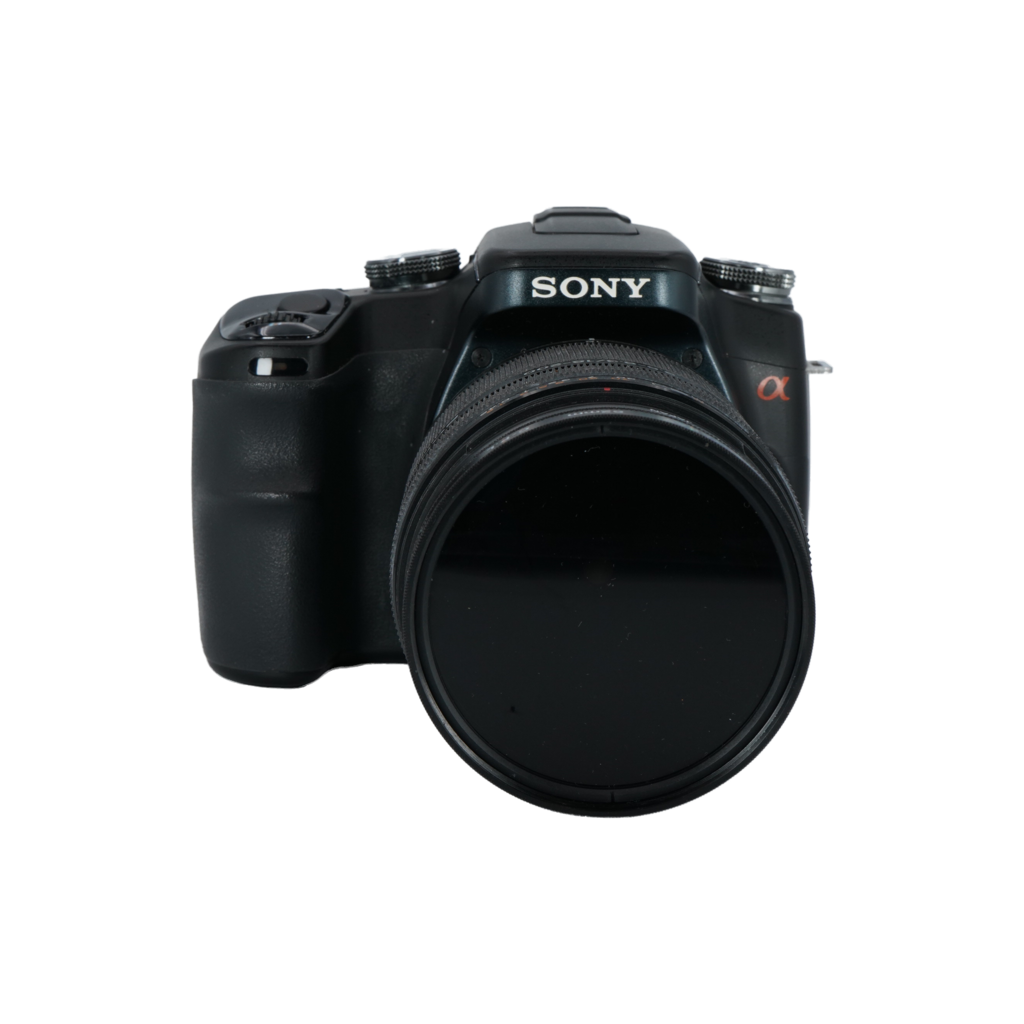 Sony A100 APS-C DSLR Camera & Sony 18-200mm f/3.5-6.3 APS-C DSLR Telephoto Zoom Lens