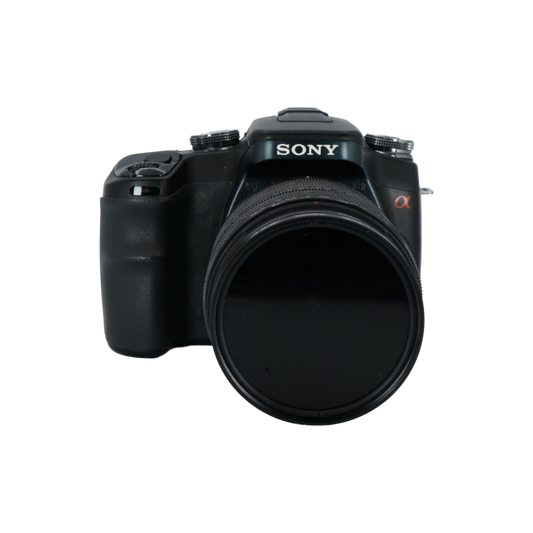 Sony A100 APS-C DSLR Camera & Sony 18-200mm f/3.5-6.3 APS-C DSLR Telephoto Zoom Lens