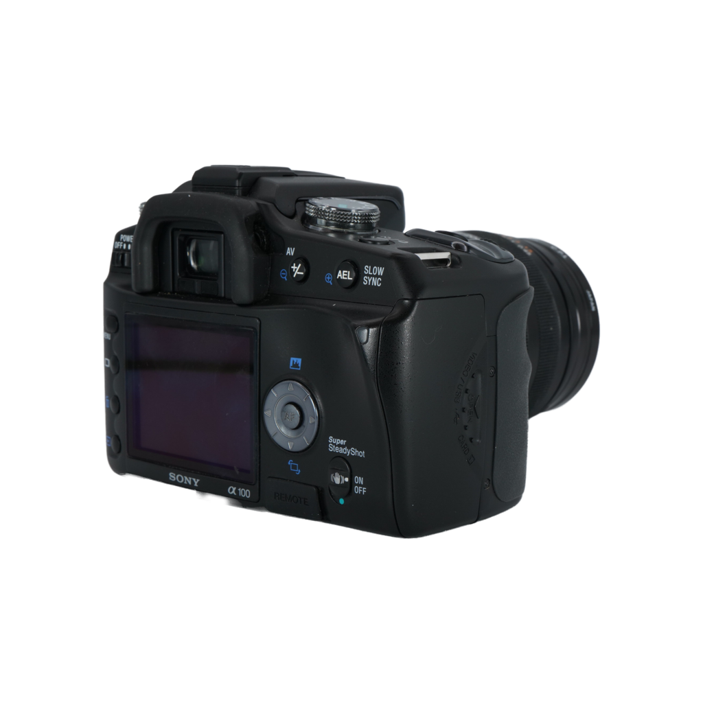Sony A100 APS-C DSLR Camera & Sony 18-200mm f/3.5-6.3 APS-C DSLR Telephoto Zoom Lens