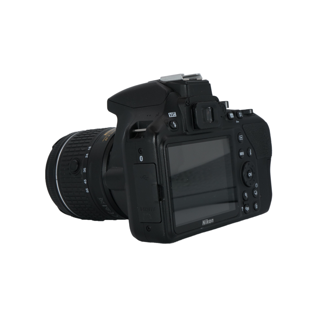 Nikon D3500 APS-C DSLR Camera with Nikon 18-55mm f/3.5-5.6 G VR DX APS-C DSLR Zoom Lens
