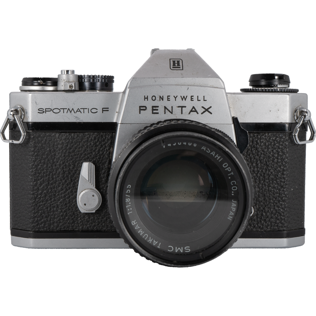 Pentax Spotmatic F 35mm Film Camera with Pentax 55mm f/1.7 Lens