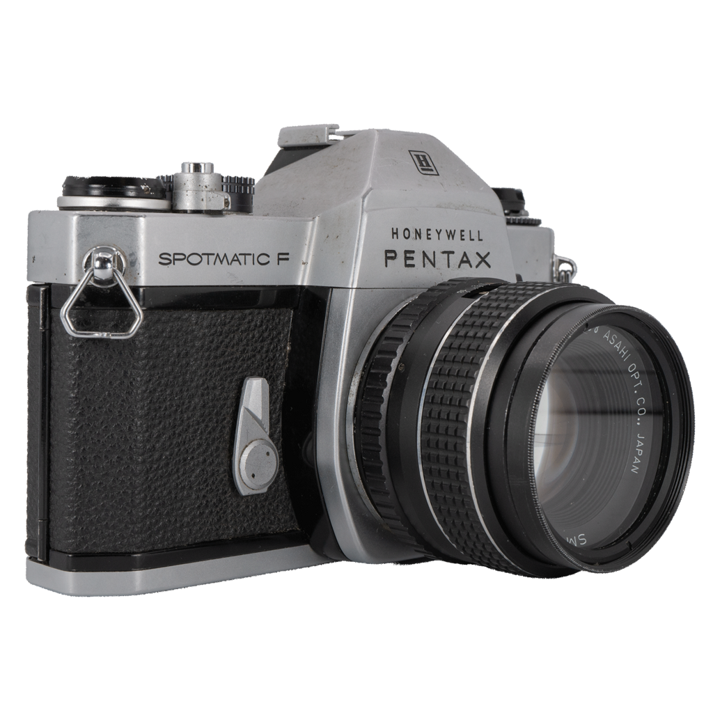 Pentax Spotmatic F 35mm Film Camera with Pentax 55mm f/1.7 Lens