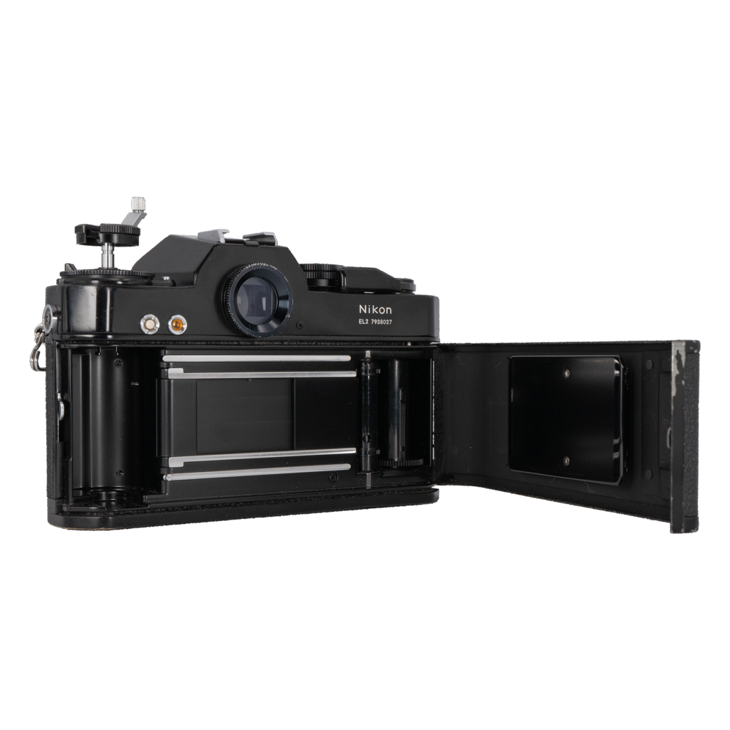 Nikon EL2 Film Camera with Nikon F 50mm f/2 Lens