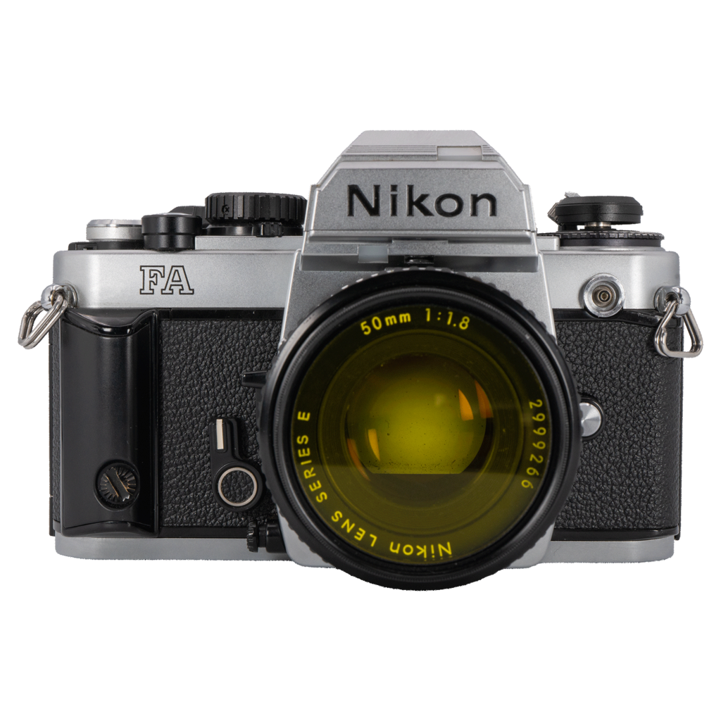 Nikon FA Film Camera with Nikon F 50mm f/1.8