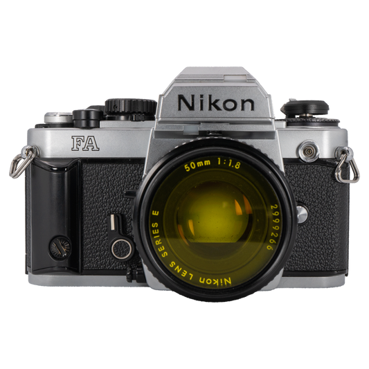 Nikon FA Film Camera with Nikon F 50mm f/1.8
