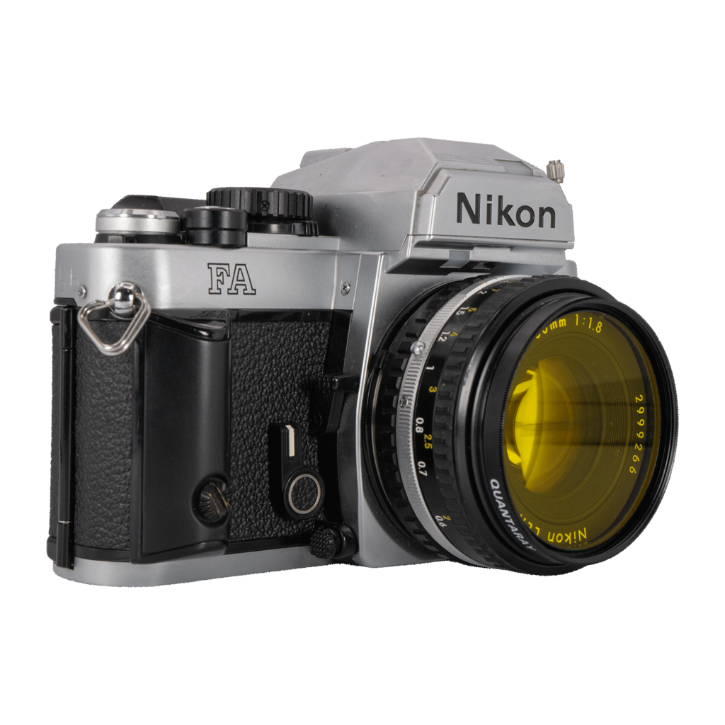 Nikon FA Film Camera with Nikon F 50mm f/1.8