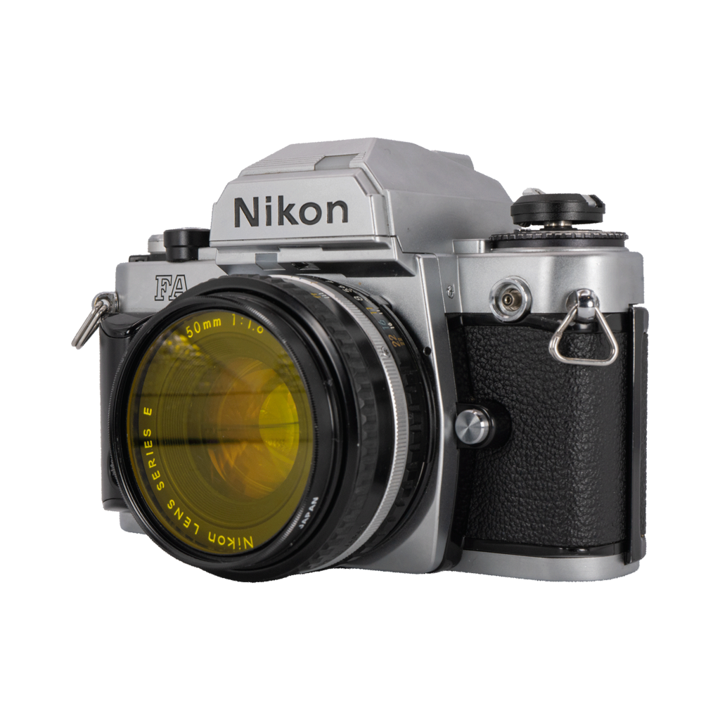 Nikon FA Film Camera with Nikon F 50mm f/1.8