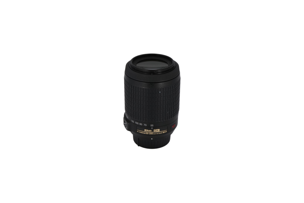 Nikon F AF-S 55-200mm f/4-5.6 ED DX VR APS-C DLSR Telephoto Zoom Lens
