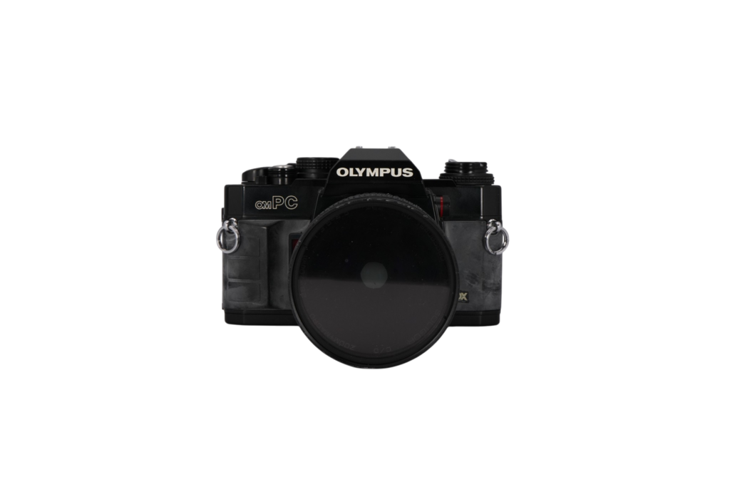Olympus OM-PC Full Frame SLR Camera with Soligor 28-70mm f/3.5-4.5 C/D Macro Lens