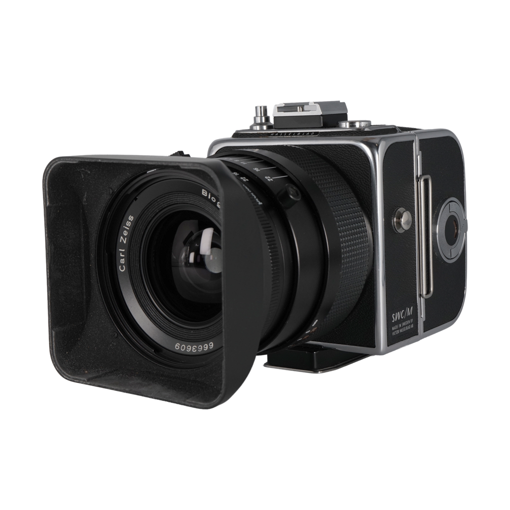 Hasselblad SWC/M CF T* (Super Wide CM) with Fixed 38mm f/4.5 Zeiss Biogon Lens