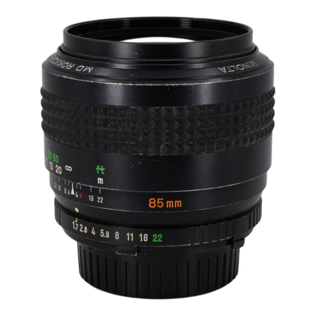 Minolta MD Rokkor-X 85mm f/1.7 SLR Lens