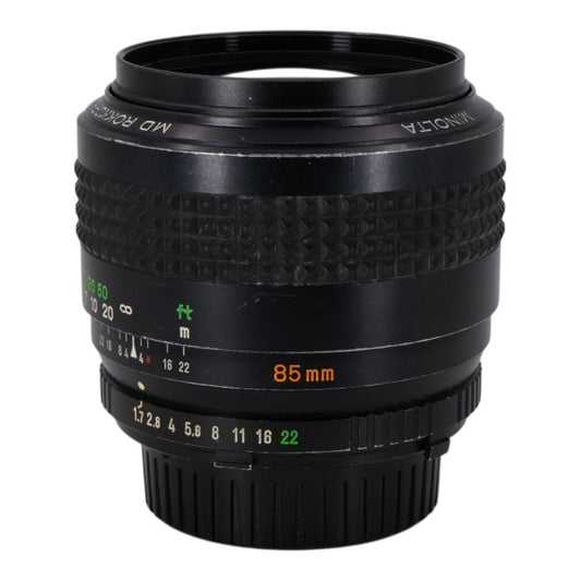 Minolta MD Rokkor-X 85mm f/1.7 SLR SR-Mount Lens