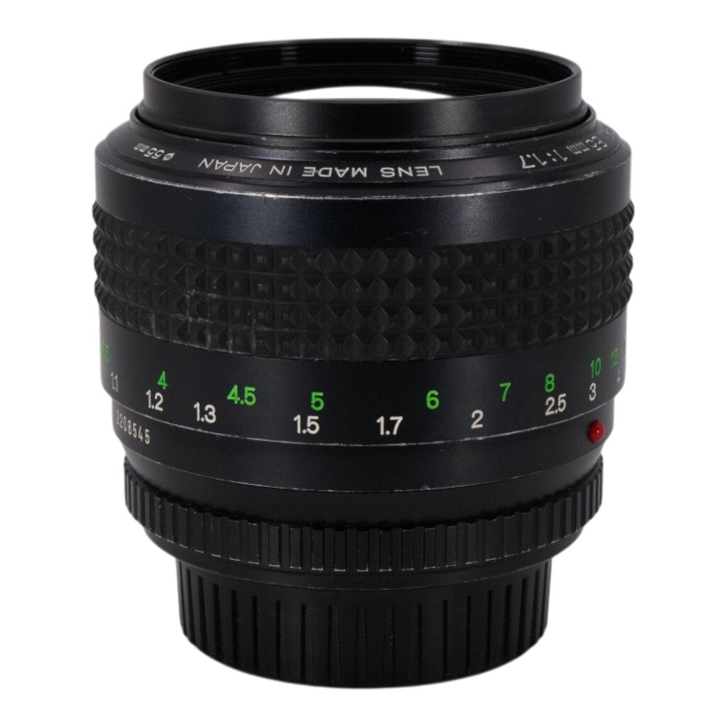 Minolta MD Rokkor-X 85mm f/1.7 SLR Lens