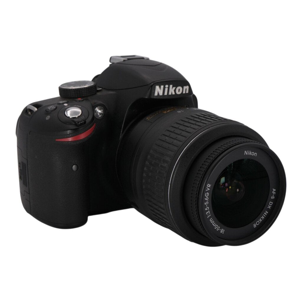 Nikon D3200 APS-C DSLR Camera with Nikon AF-s DX 18-55mm f/3.5-5.6 G and 55-200mm f/4-5.6 ED Lenses