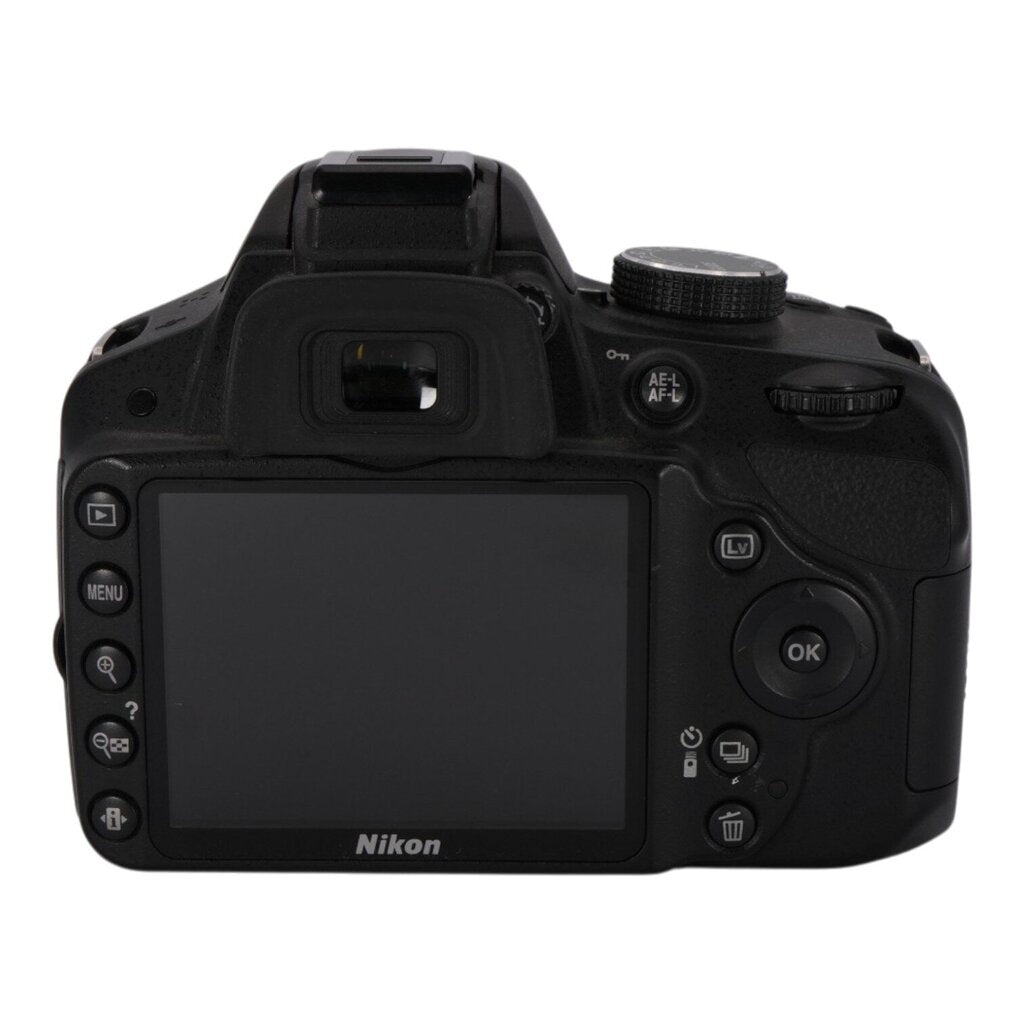Nikon D3200 APS-C DSLR Camera with Nikon AF-s DX 18-55mm f/3.5-5.6 G and 55-200mm f/4-5.6 ED Lenses