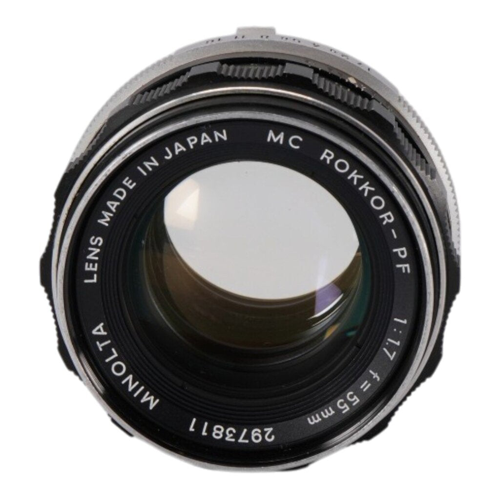 Minolta MC Rokkor - PF 55mm f/1.7 SLR Lens