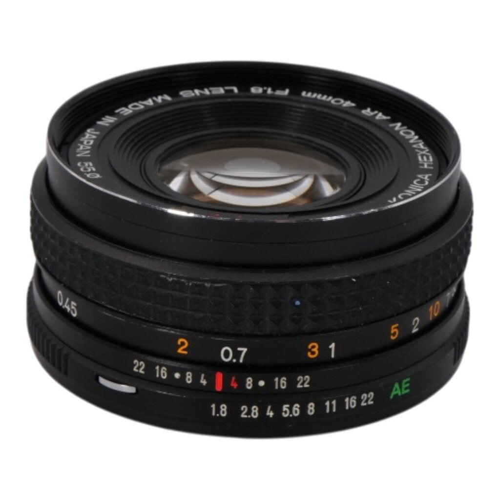 Konica Hexanon AR 40mm f/1.8 SLR Lens