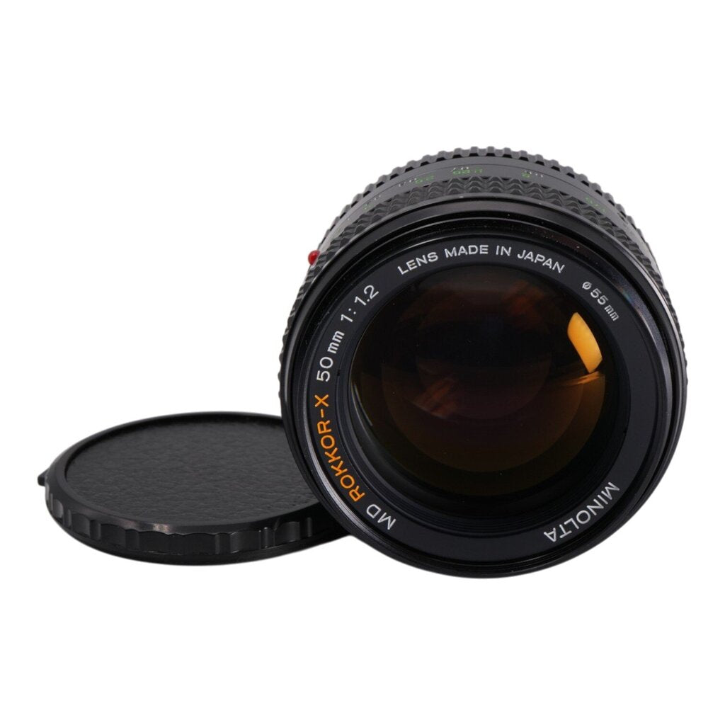 Minolta MD Rokkor-x 50mm f/1.2 35mm SLR Lens