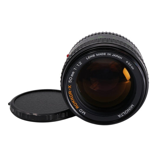 Minolta MD Rokkor-x 50mm f/1.2 35mm SLR Lens