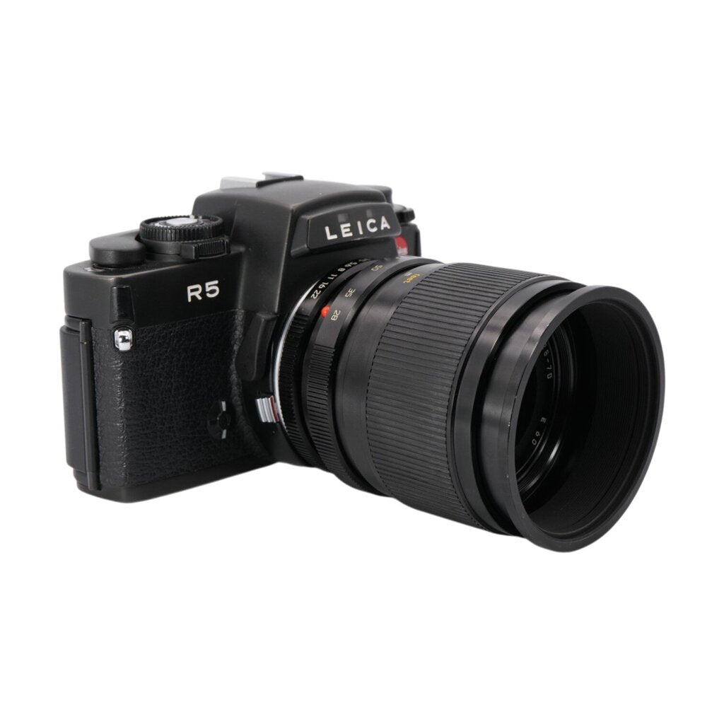 Leica R5 35mm Film Camera with Leica Vario-Elmar-R 28-70mm f/3.5-4.5 Lens