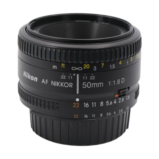 Nikon AF NIKKOR 50mm f/1.8 Full-frame Autofocus Lens