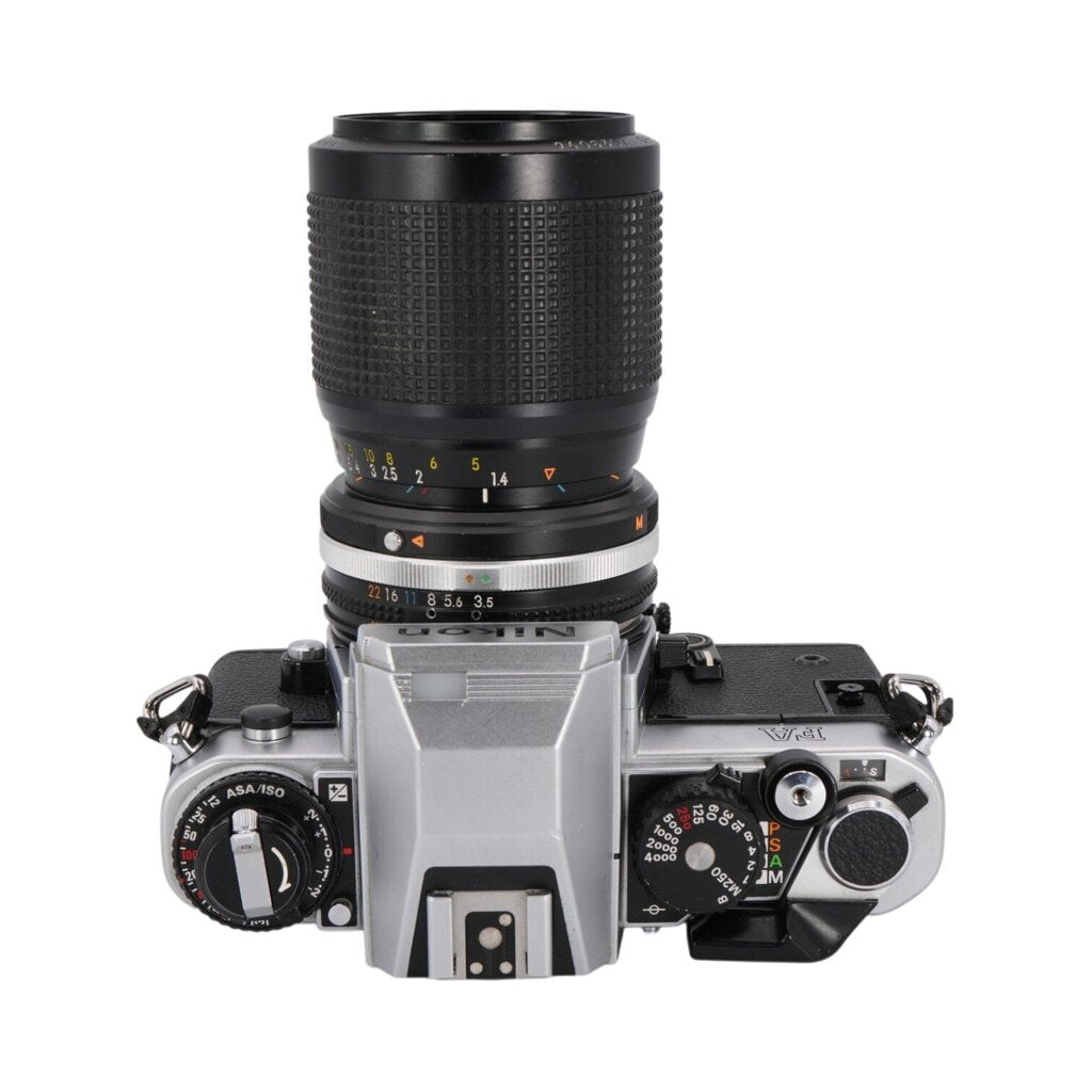 Nikon FA 35mm SLR Film Camera with Nikon Nikkor 105mm f/3.5-4.5 for F-mount