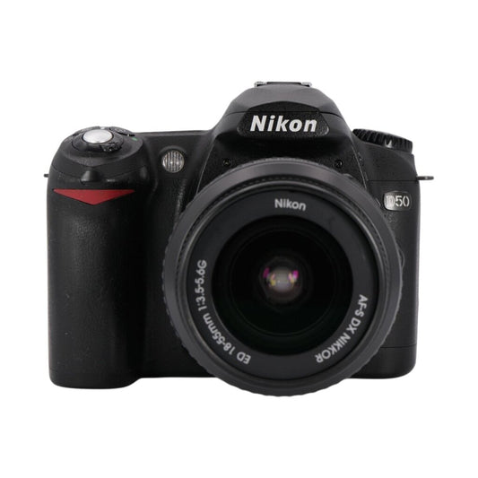 Nikon D50 APS-C DSLR Camera with Nikon DX 18-55mm f/3.5-5.6 G ED Lens