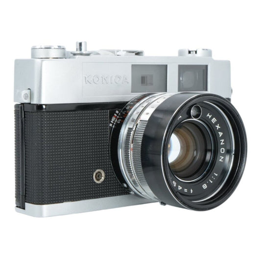 Konica Auto S2 35mm Film Rangefinder Camera