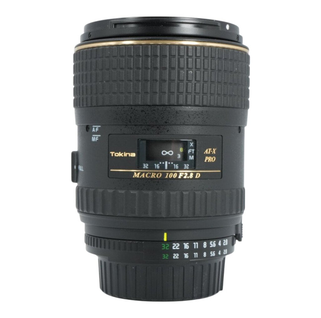Tokina 100mm f/2.8 Macro AT-X M100 Pro Lens For Nikon F-Mount