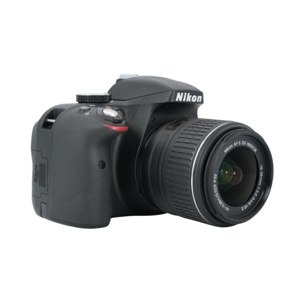 Nikon D3300 APS-C DSLR camera with Nikon 18-55mm f/3.5-5.6 APS-C DSLR zoom lens