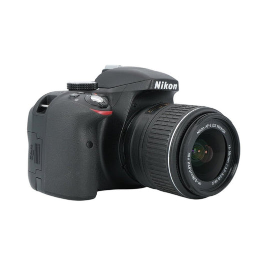 Nikon D3300 APS-C DSLR camera with Nikon 18-55mm f/3.5-5.6 APS-C DSLR zoom lens