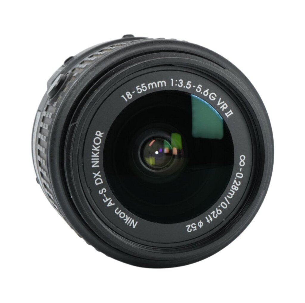 Nikon D3300 APS-C DSLR camera with Nikon 18-55mm f/3.5-5.6 APS-C DSLR zoom lens
