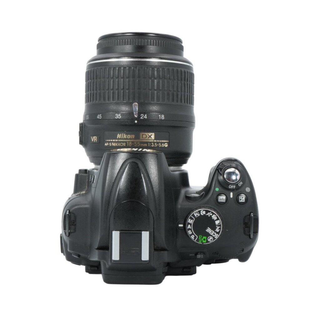 Nikon D5000 APS-C DSLR Camera with Nikon Nikkor AF-S DX 18-55mm f/3.5-5.6 G and Nikon Af-S Nikkor 55-200mm f/1.4-5.6 G ED VR Lenes